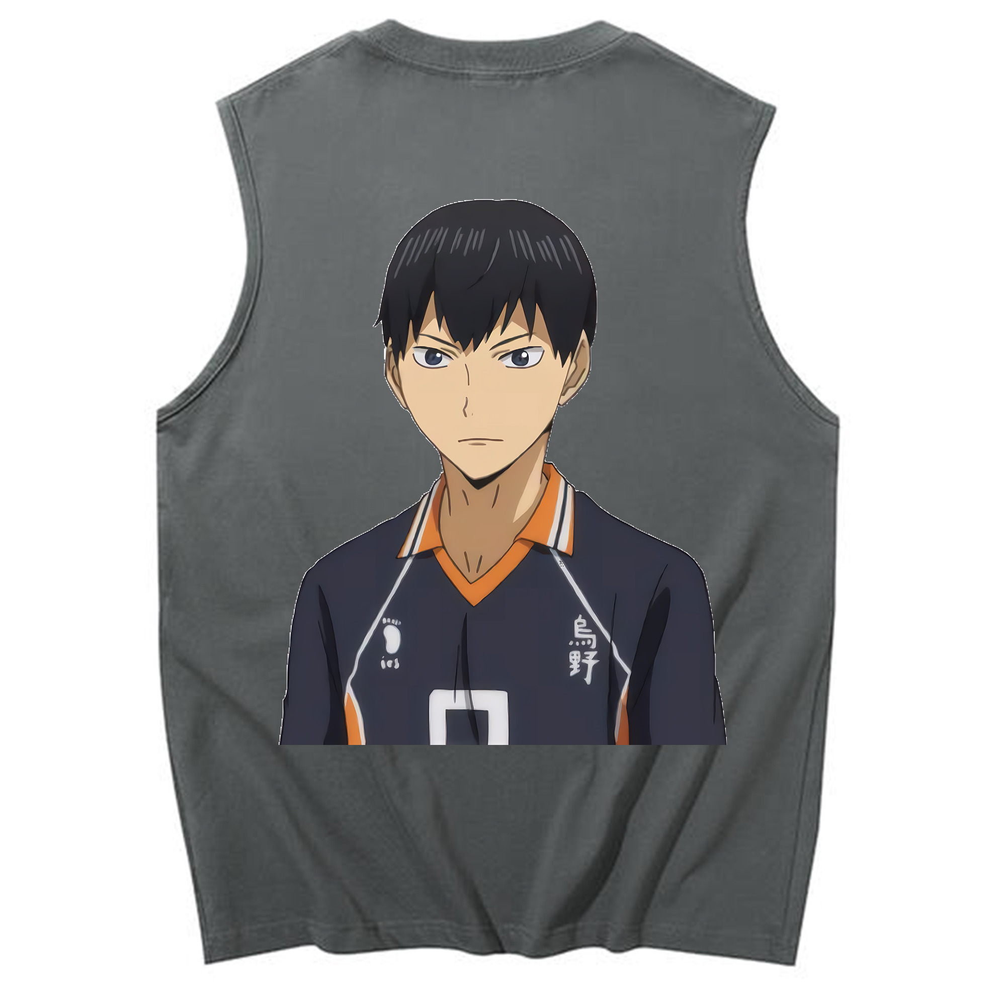 （画像用） ハイキュー!! Haikyu!! コットン100％タンクトップ（背面プリント）